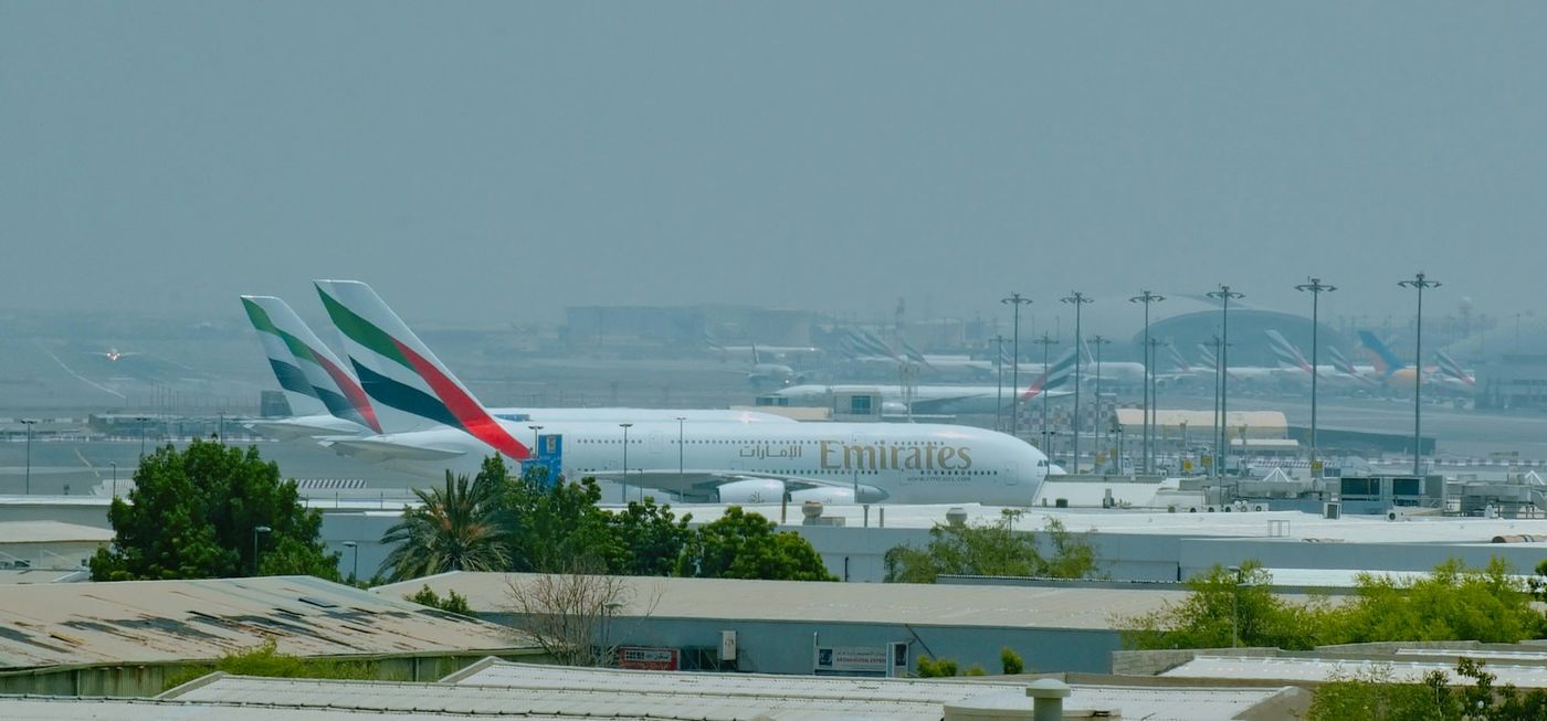 Aircraft at Dubai International